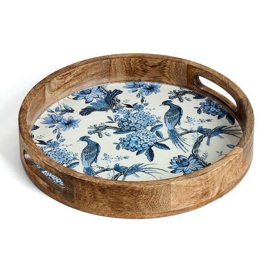 GERANIUM ROUND TRAY