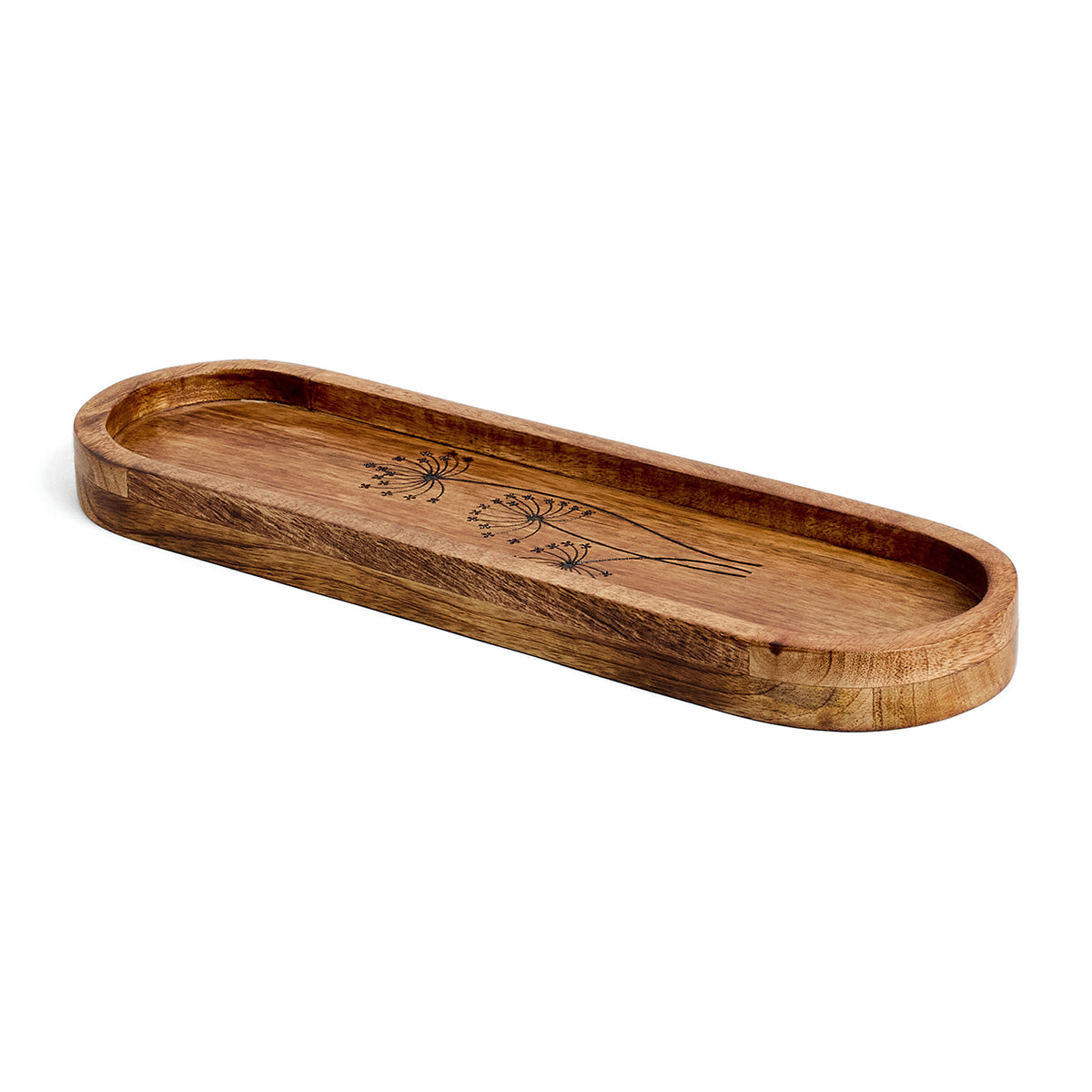 ELM WOODEN TRAY CUM PLATTER