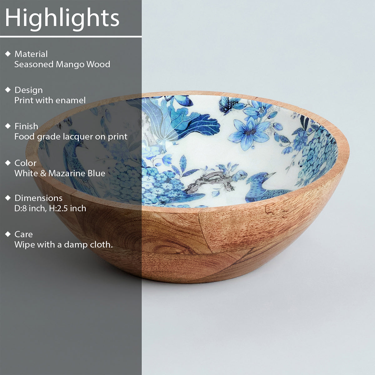 BRENDA PRINTED BOWL