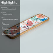 PANSY TRAY CUM PLATTER