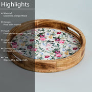 CYNTHIA ROUND TRAY