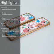 HONEYSUCKLE SET OF 2 TRAYS CUM PLATTERS