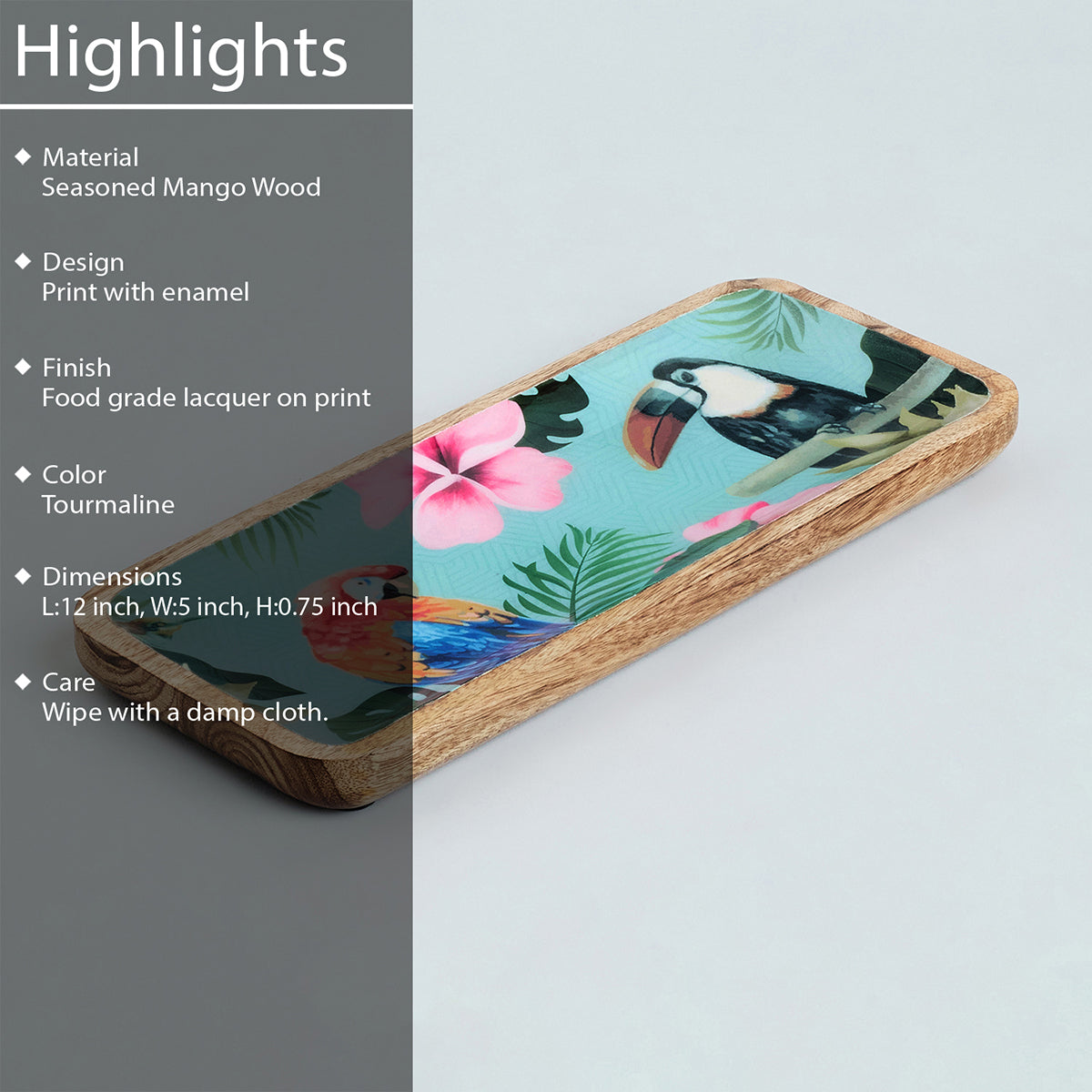 MYRTLE HANDY TRAY CUM PLATTER