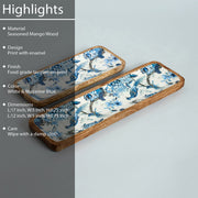 ORLANDO SET OF 2 TRAYS CUM PLATTERS