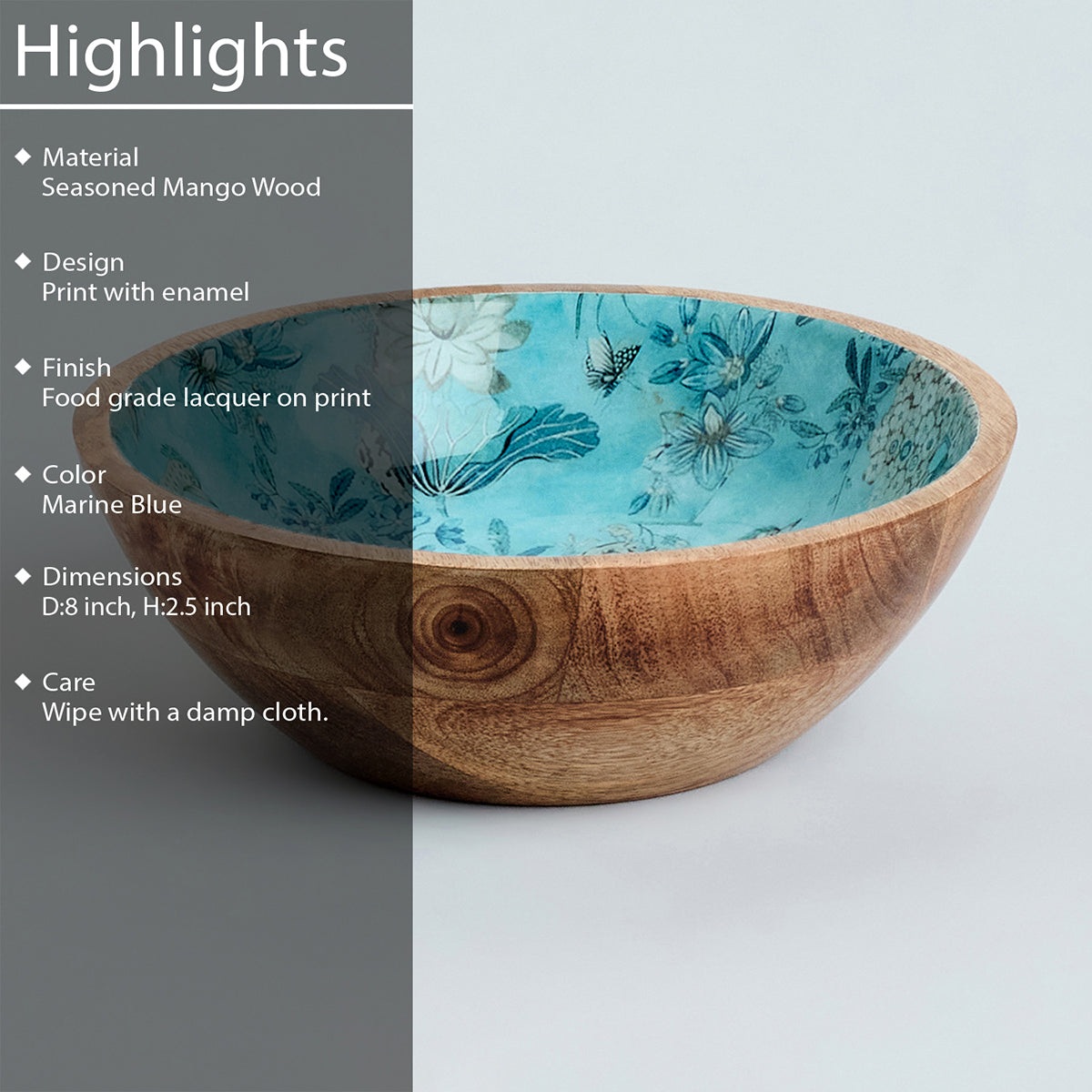 JASPER PRINTED BOWL