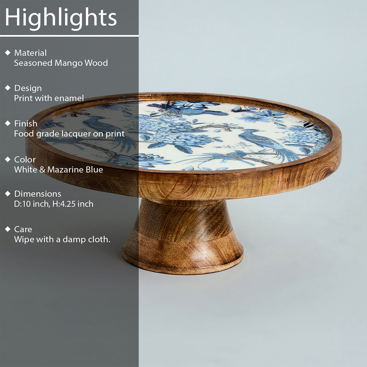 OLEANDER CAKE STAND