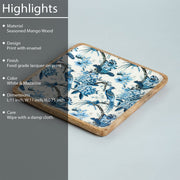 ELLIOTT SQUARE PRINTED PLATTER