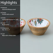 MAPLE NUT BOWL SET