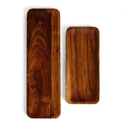 AZALEA SET OF 2 TRAYS CUM PLATTERS